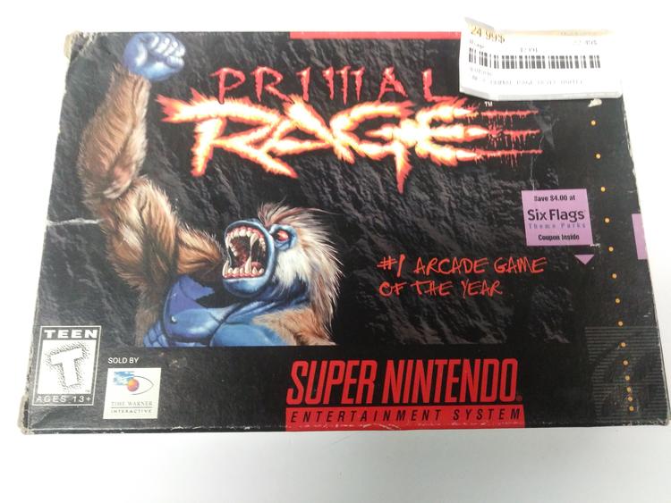 PRIMAL RAGE (WITH BOX) (usagé)