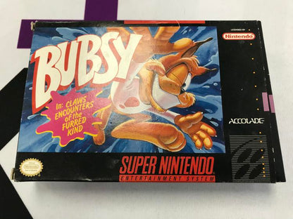 BUBSY (COMPLETE IN BOX)
