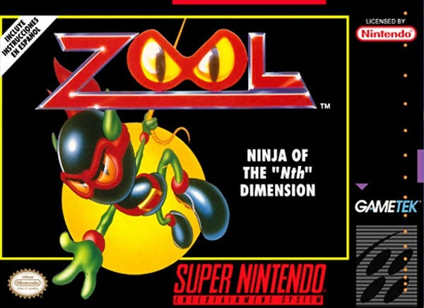 ZOOL NINJA OF THE NTH DIMENSION (COMPLETE IN BOX)