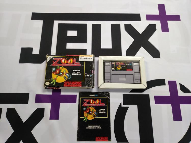 ZOOL NINJA OF THE NTH DIMENSION (COMPLETE IN BOX) (usagé)