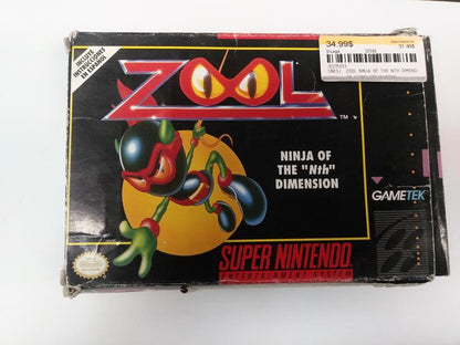 ZOOL NINJA OF THE NTH DIMENSION (COMPLETE IN BOX)