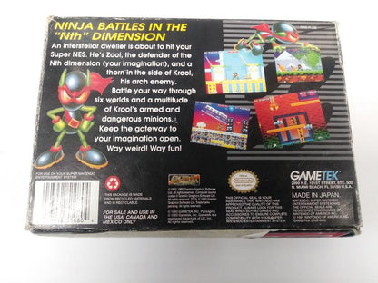 ZOOL NINJA OF THE NTH DIMENSION (COMPLETE IN BOX)