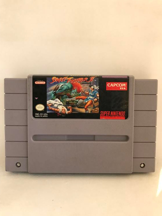 STREET FIGHTER II WITH INSTRUCTION BOOKLET ENGLISH