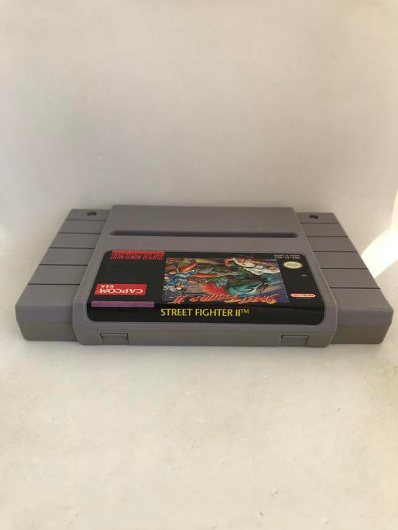 STREET FIGHTER II WITH INSTRUCTION BOOKLET ENGLISH