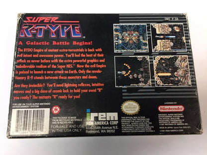 SUPER R-TYPE (COMPLETE IN BOX)
