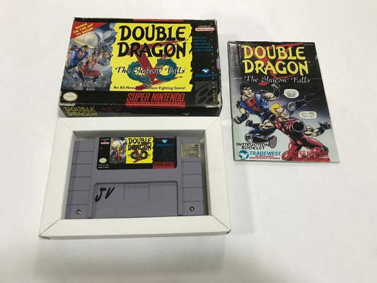 DOUBLE DRAGON V THE SHADOW FALLS (COMPLETE IN BOX) (usagé)