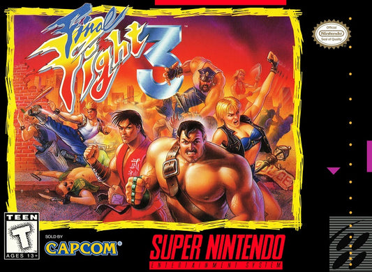 FINAL FIGHT 3 (COMPLETE IN BOX) (usagé)