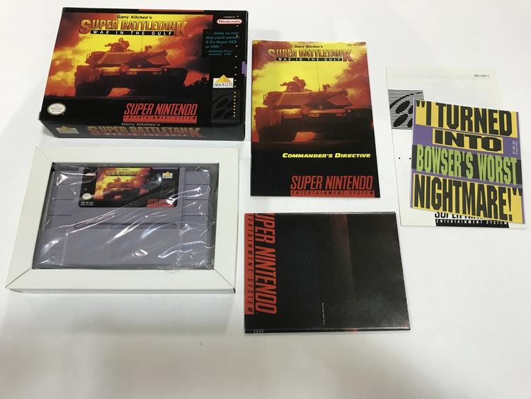 SUPER BATTLETANK WAR IN THE GULF (COMPLETE IN BOX) (usagé)