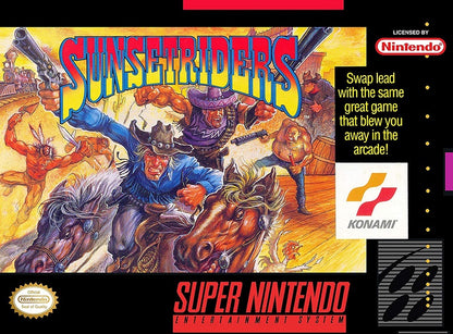 SUNSET RIDERS REPRODUCTION PAL EDITION (WITH BOX)