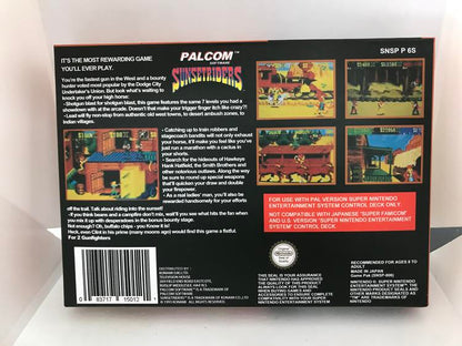 SUNSET RIDERS REPRODUCTION PAL EDITION (WITH BOX)