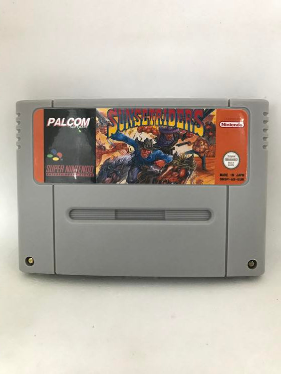 SUNSET RIDERS REPRODUCTION PAL EDITION (WITH BOX) (usagé)