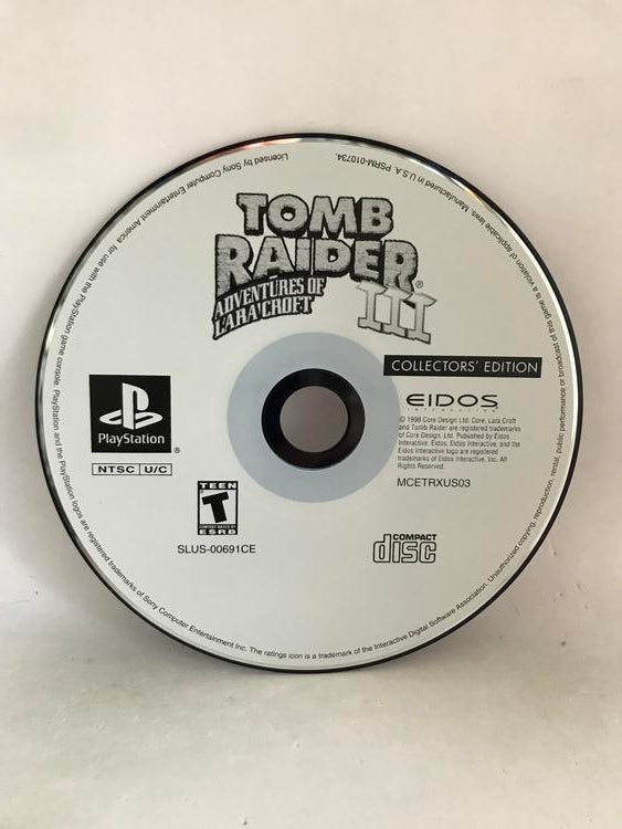 TOMB RAIDER TRILOGY COLLECTOR'S EDITION (COMPLETE IN BOX) (usagé)