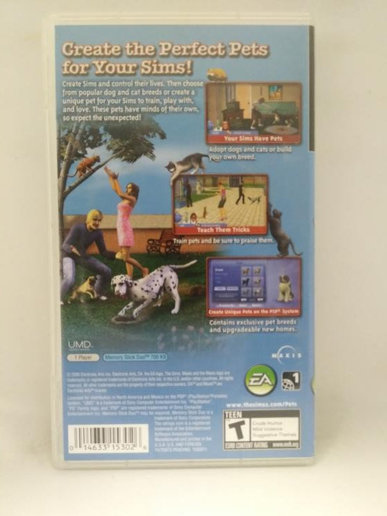 THE SIMS 2 PETS (COMPLETE IN BOX)
