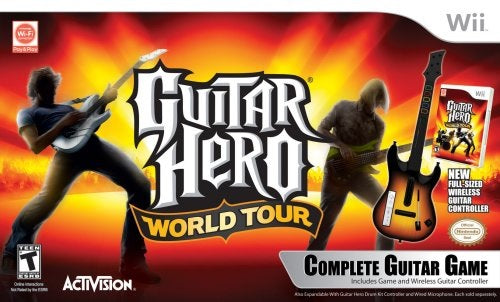GUITAR HERO WORLD TOUR GUITAR BUNDLE