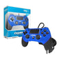 CONTROLLER BLUE WIRED JOBBER (PS4)