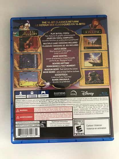 DISNEY CLASSIC GAMES ALADDIN & THE LION KING