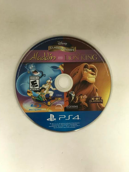 DISNEY CLASSIC GAMES ALADDIN & THE LION KING