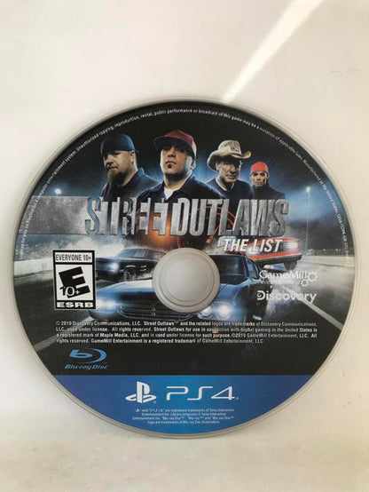 STREET OUTLAWS THE LIST