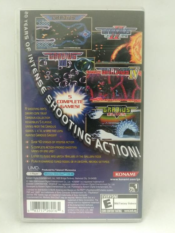 GRADIUS COLLECTION (COMPLETE IN BOX) (usagé)