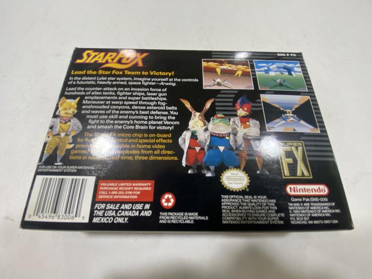 STAR FOX (COMPLETE IN BOX)