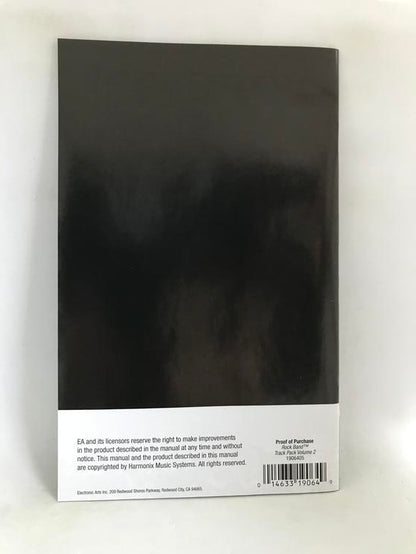 ROCK BAND TRACK PACK VOLUME 2 (COMPLETE IN BOX) (usagé)