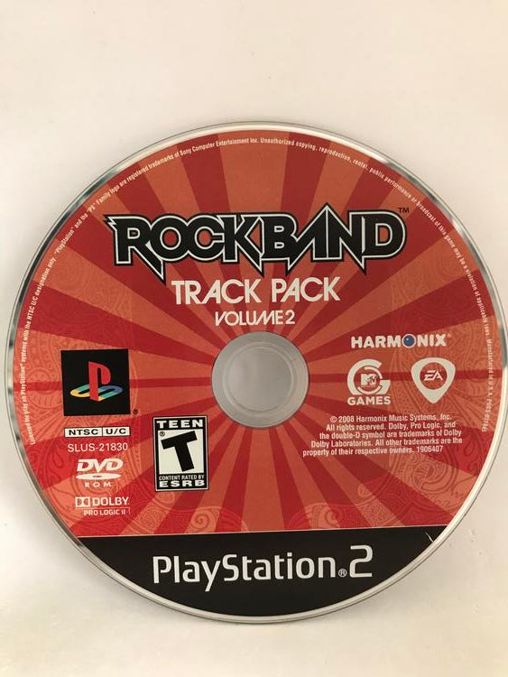 ROCK BAND TRACK PACK VOLUME 2 (COMPLETE IN BOX)