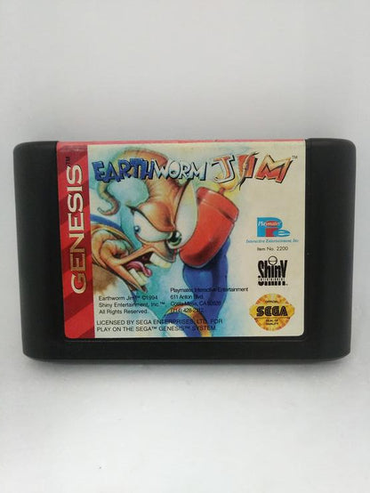 EARTHWORM JIM CARDBOARD BOX (COMPLETE IN BOX)