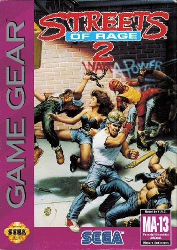 GAME GEAR STREETS OF RAGE 2