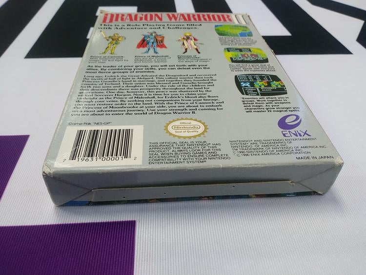 DRAGON WARRIOR II (WITH BOX)