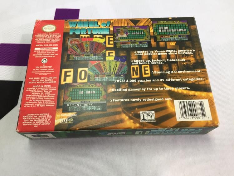 WHEEL OF FORTUNE (COMPLETE IN BOX) (usagé)