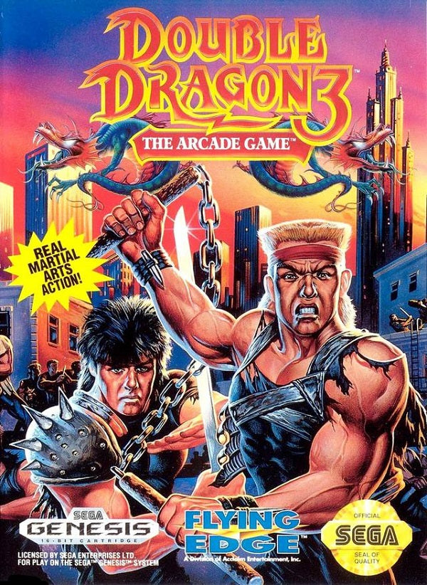 DOUBLE DRAGON 3 THE ARCADE GAME (COMPLETE IN BOX)
