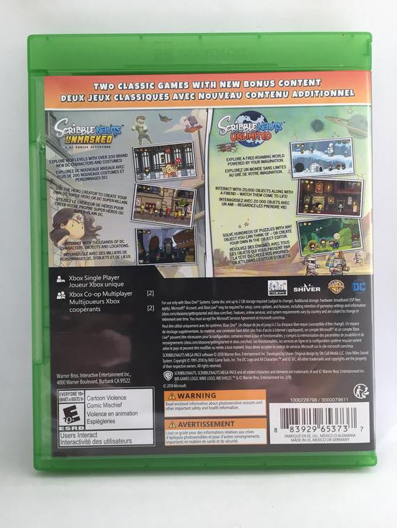 SCRIBBLENAUTS MEGA PACK (usagé)