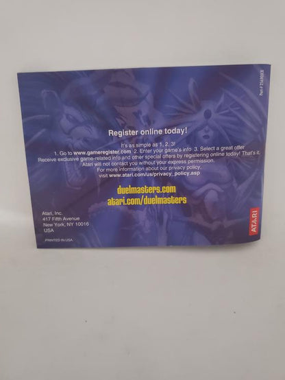 DUEL MASTERS KAIJUDO SHOWDOWN (COMPLETE IN BOX)