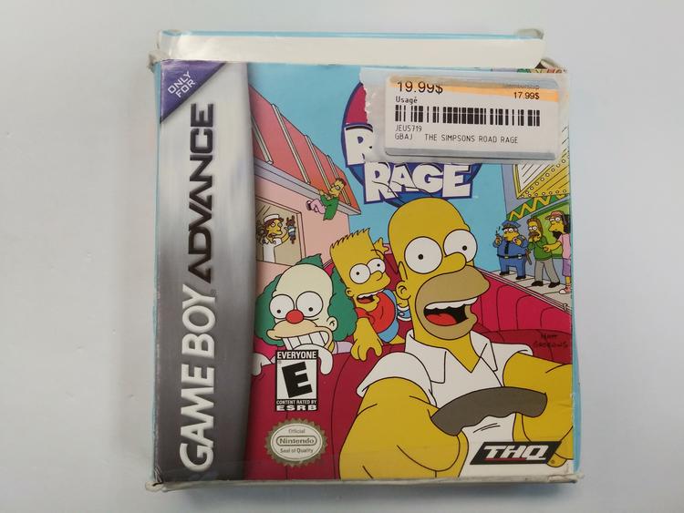 THE SIMPSONS ROAD RAGE (WITH BOX) (usagé)