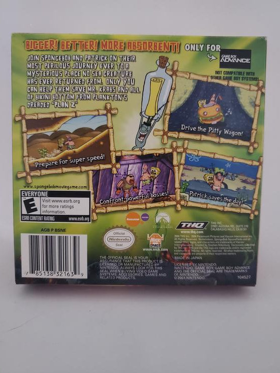 SPONGEBOB SQUAREPANTS THE MOVIE (COMPLETE IN BOX) (usagé)