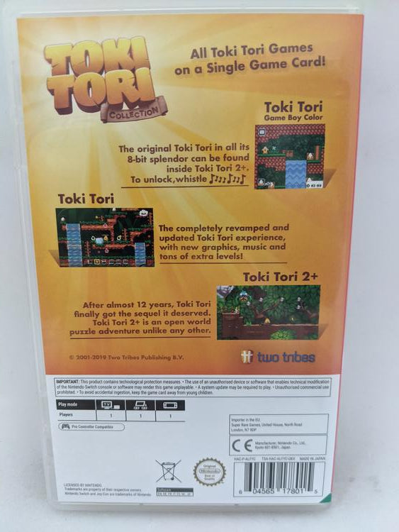 TOKI TORI COLLECTION PAL EDITION (SUPER RARE GAMES)