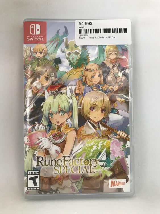 RUNE FACTORY 4 SPECIAL