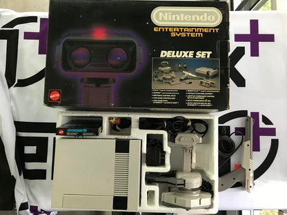 NINTENDO ENTERTAINMENT SYSTEM DELUXE SET (WITH BOX)