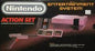 NINTENDO ENTERTAINMENT SYSTEM ACTION SET (COMPLETE IN BOX)
