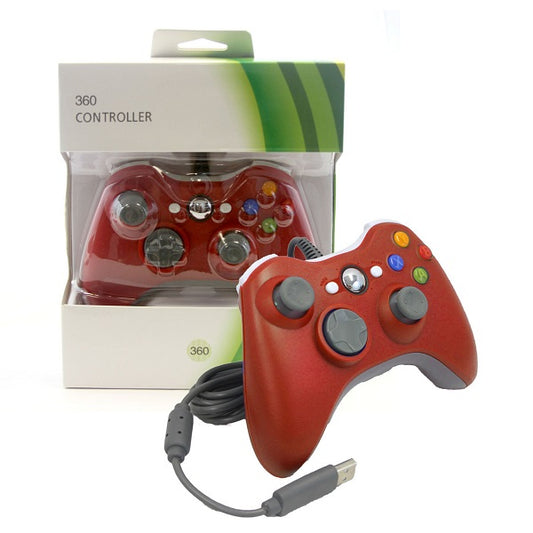 CONTROLLER WIRED RED JOBBER (XBOX 360)