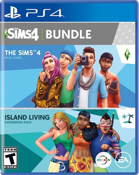 THE SIMS 4 & LIVING ISLAND EXPANSION BUNDLE