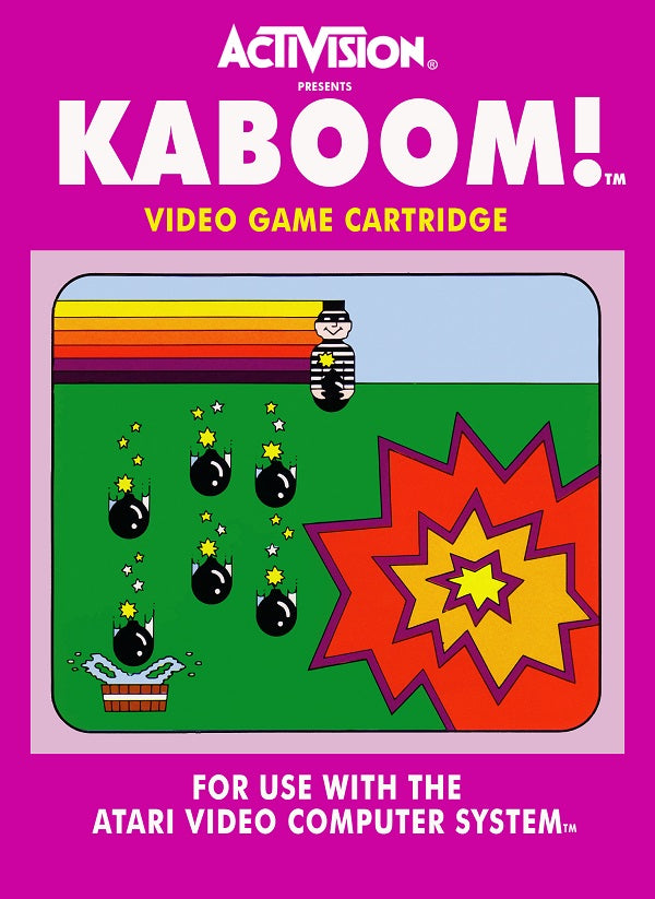 ATARI 2600 KABOOM! INTERNATIONAL EDITION