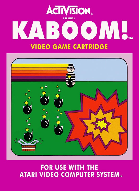 ATARI 2600 KABOOM! INTERNATIONAL EDITION