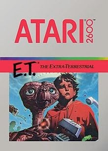 ATARI 2600 E.T. THE EXTRA-TERRESTRIAL