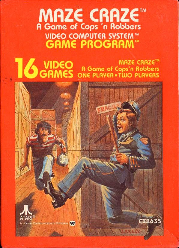 ATARI 2600 MAZE CRAZE
