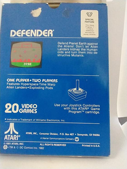 ATARI 2600 DEFENDER (COMPLETE IN BOX)