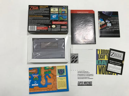 THE LEGEND OF ZELDA A LINK TO THE PAST (COMPLETE IN BOX)