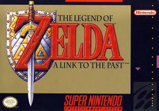 THE LEGEND OF ZELDA A LINK TO THE PAST (COMPLETE IN BOX)