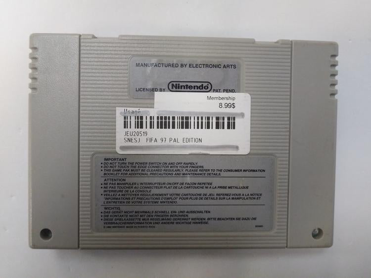 FIFA 97 PAL EDITION (usagé)