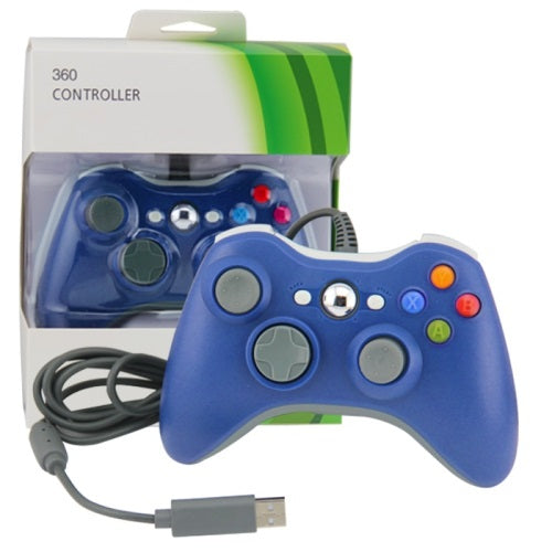 CONTROLLER WIRED BLUE JOBBER (XBOX 360)